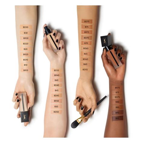 ysl b50 foundation|ysl foundation color chart.